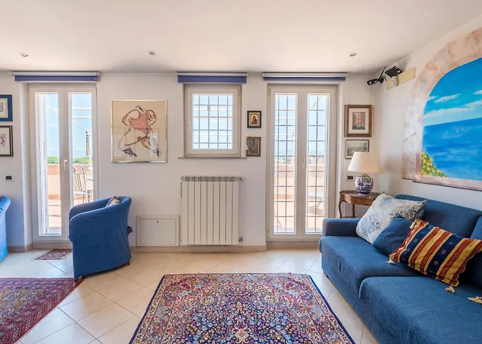 La Terrasse, Penthouse In Monteverde Apartment Rom