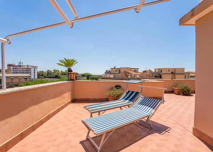La Terrasse, Penthouse In Monteverde Apartment Rom